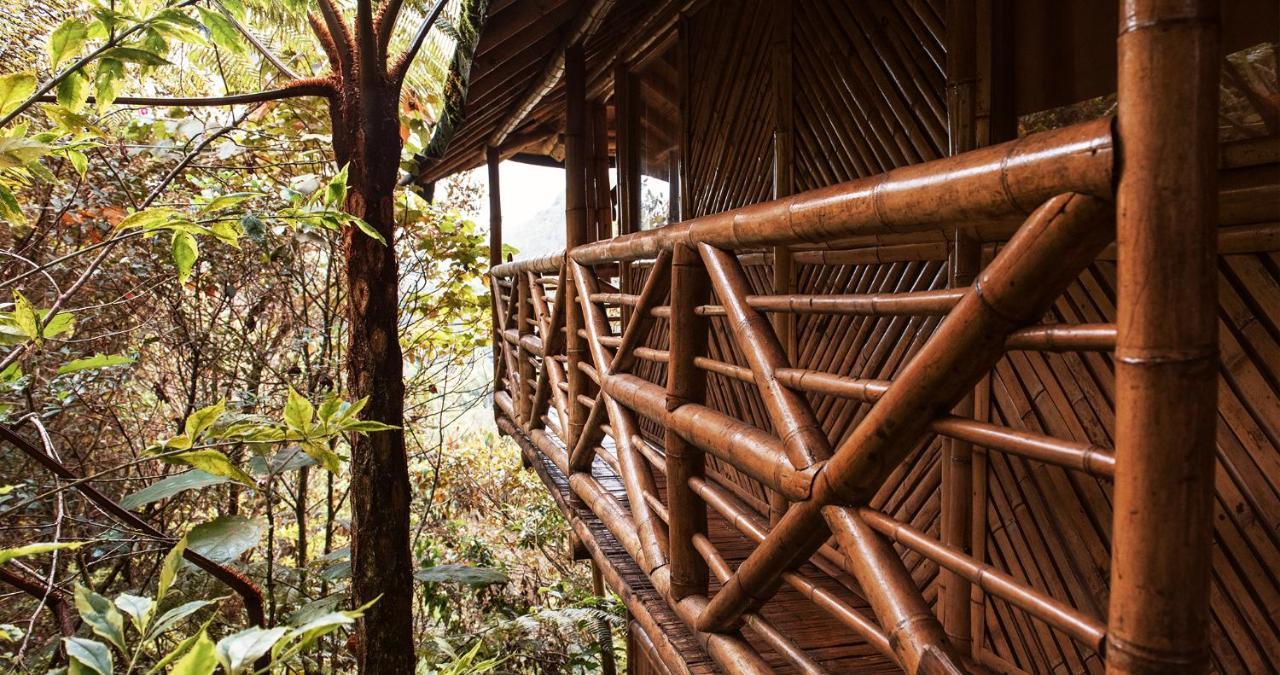 Hotel Guatape Adrianas Bambu Exteriör bild