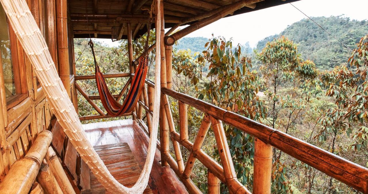 Hotel Guatape Adrianas Bambu Exteriör bild