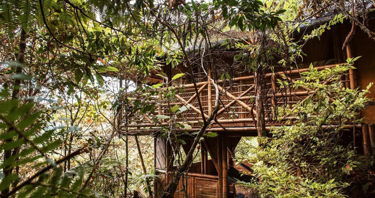 Hotel Guatape Adrianas Bambu Exteriör bild