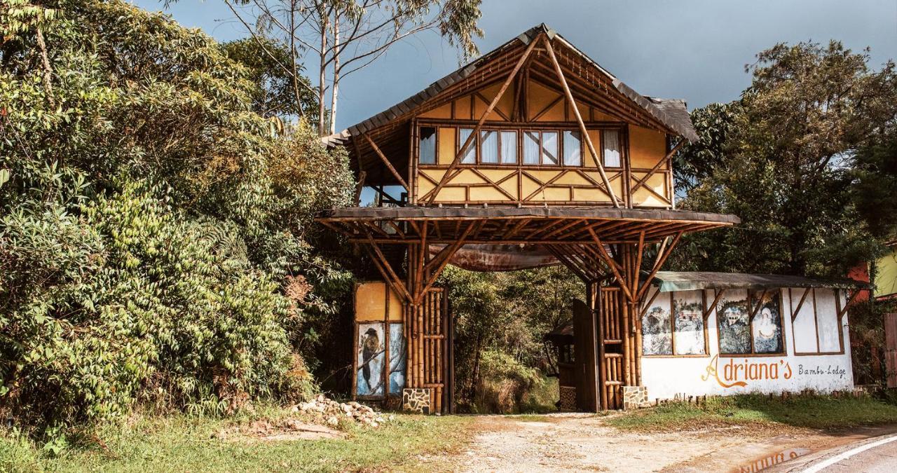 Hotel Guatape Adrianas Bambu Exteriör bild