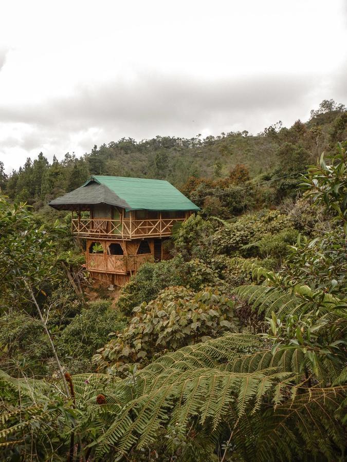 Hotel Guatape Adrianas Bambu Exteriör bild